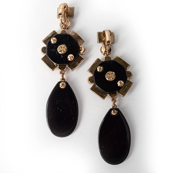 Aesa Earrings Women Black - Picture 2 of 2
